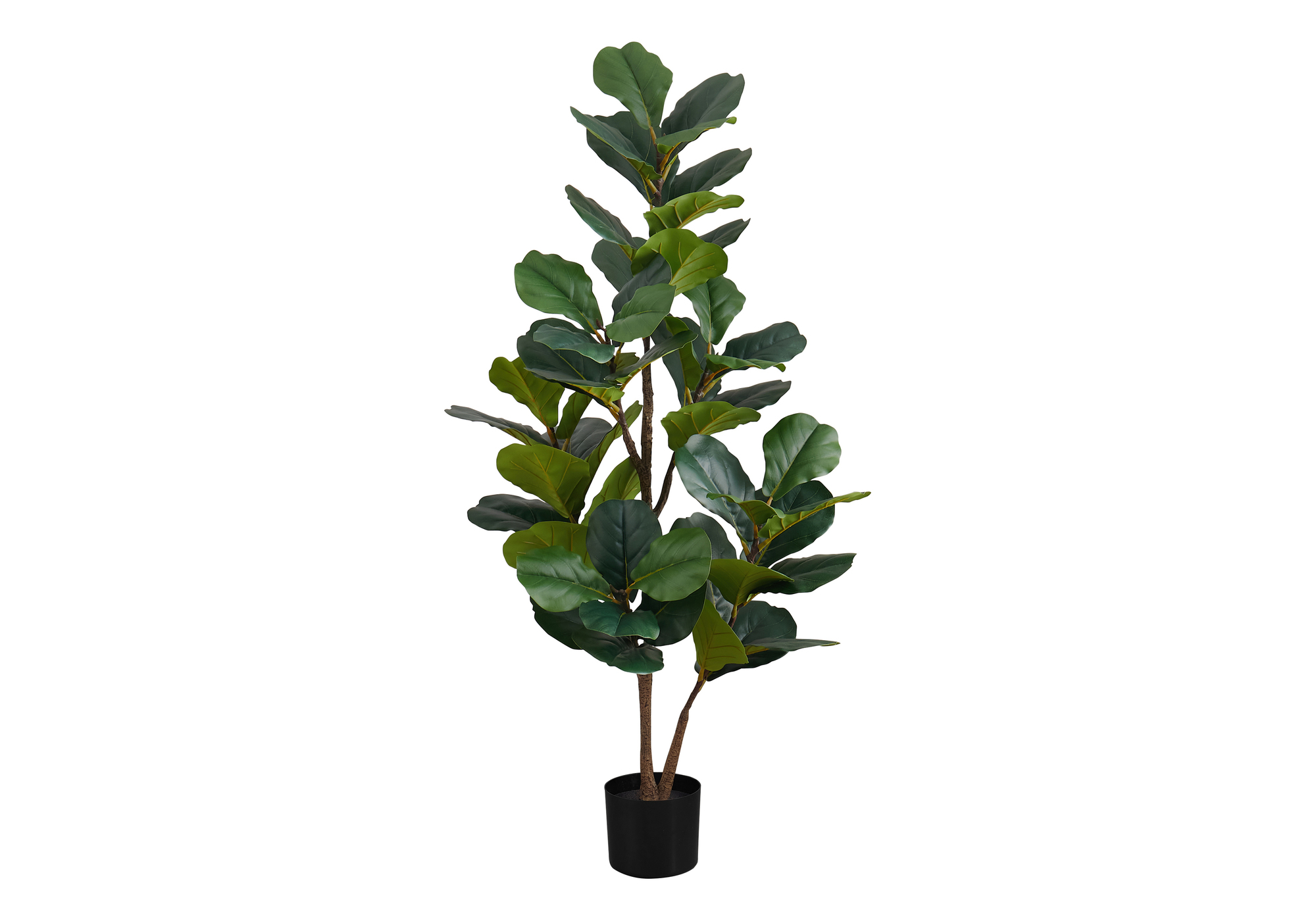 ARTIFICIAL PLANT - 49"H / INDOOR FIDDLE TREE IN A 5" POT